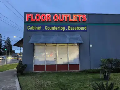 CasaPro Sacramento flooring outlet exterior with cabinet and countertop signage