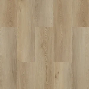 Natural beige oak 8mm SPC flooring plank pattern