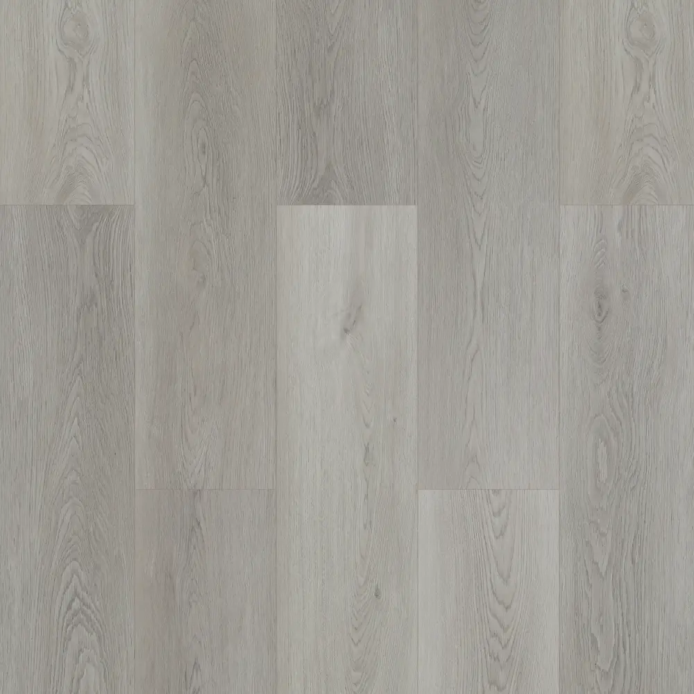 Light gray oak 8mm SPC flooring plank pattern