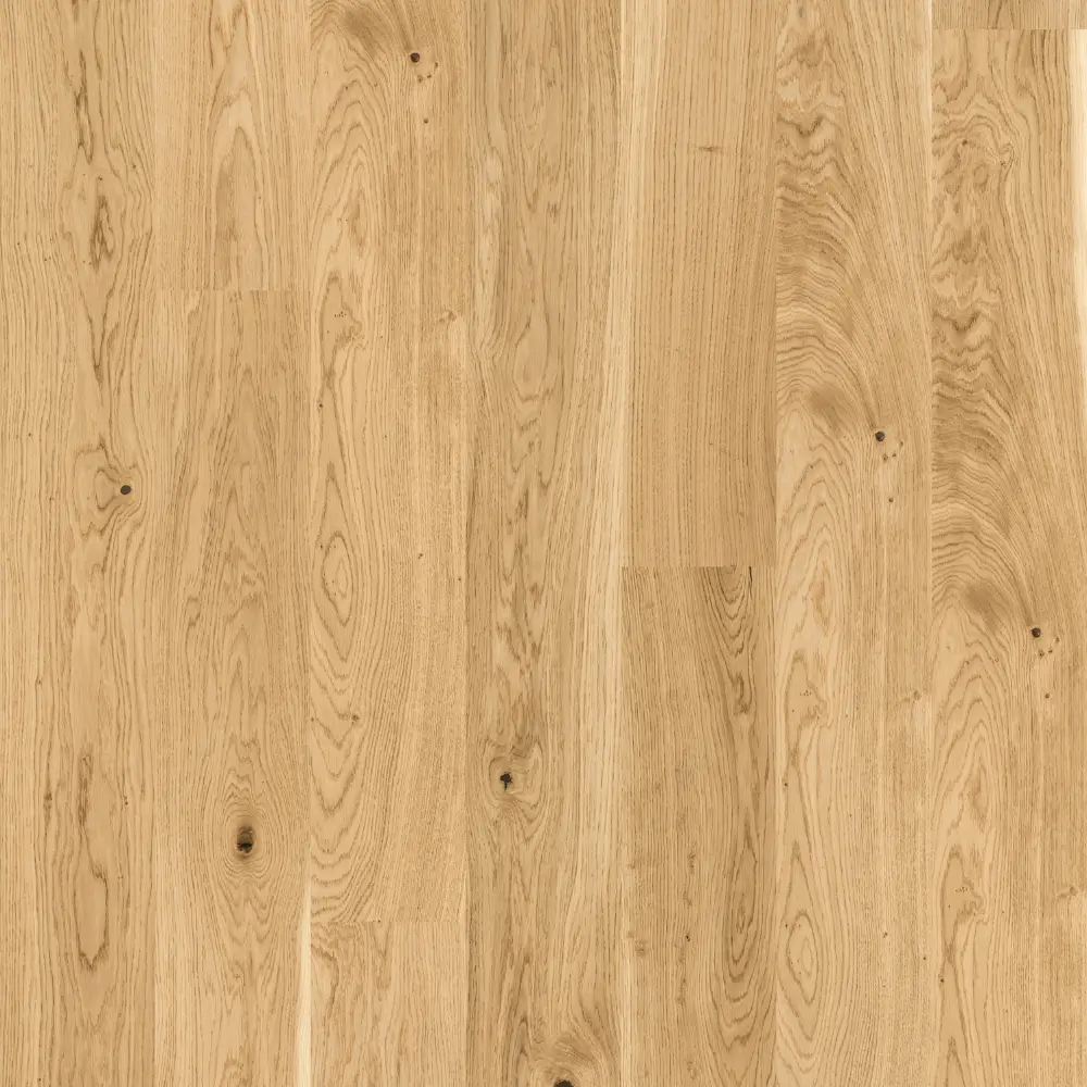 14mm European oak 3-layer engineered wood flooring in a natural golden oak tone