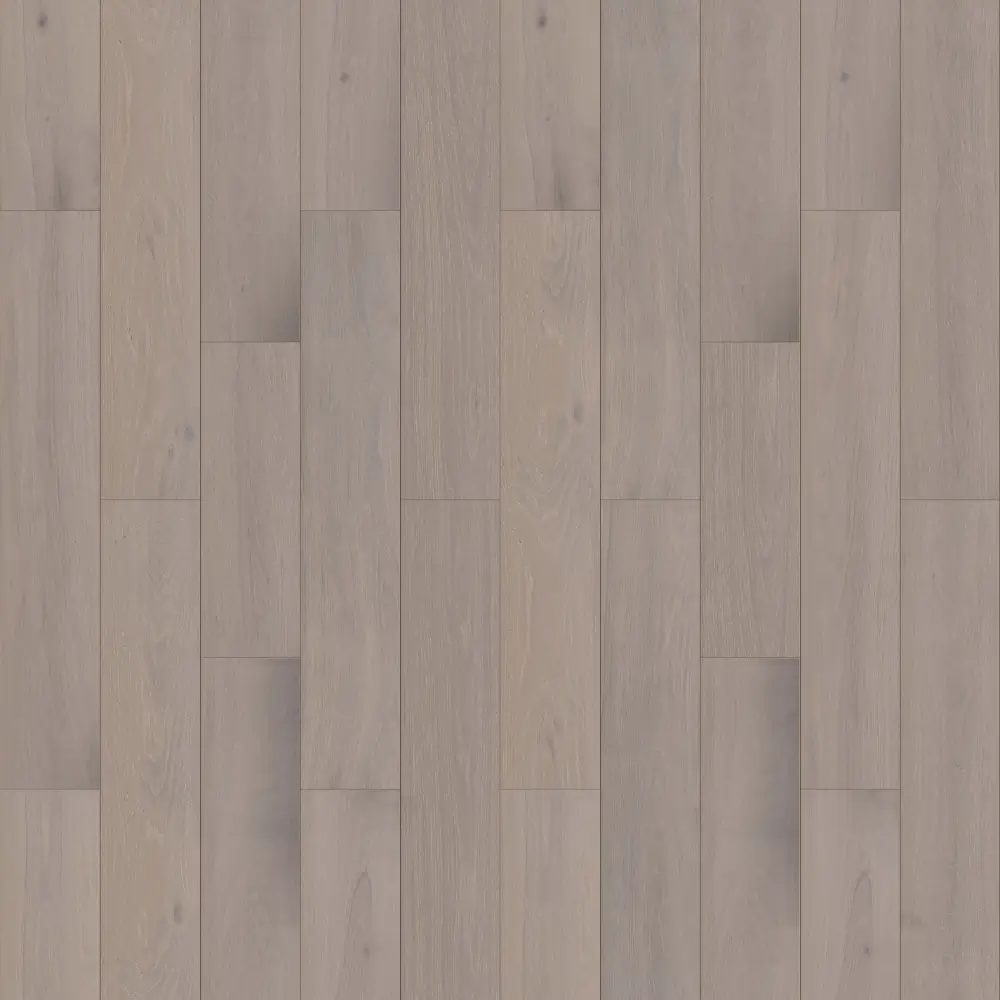 14mm European oak multilayer engineered wood flooring in a light greige tone