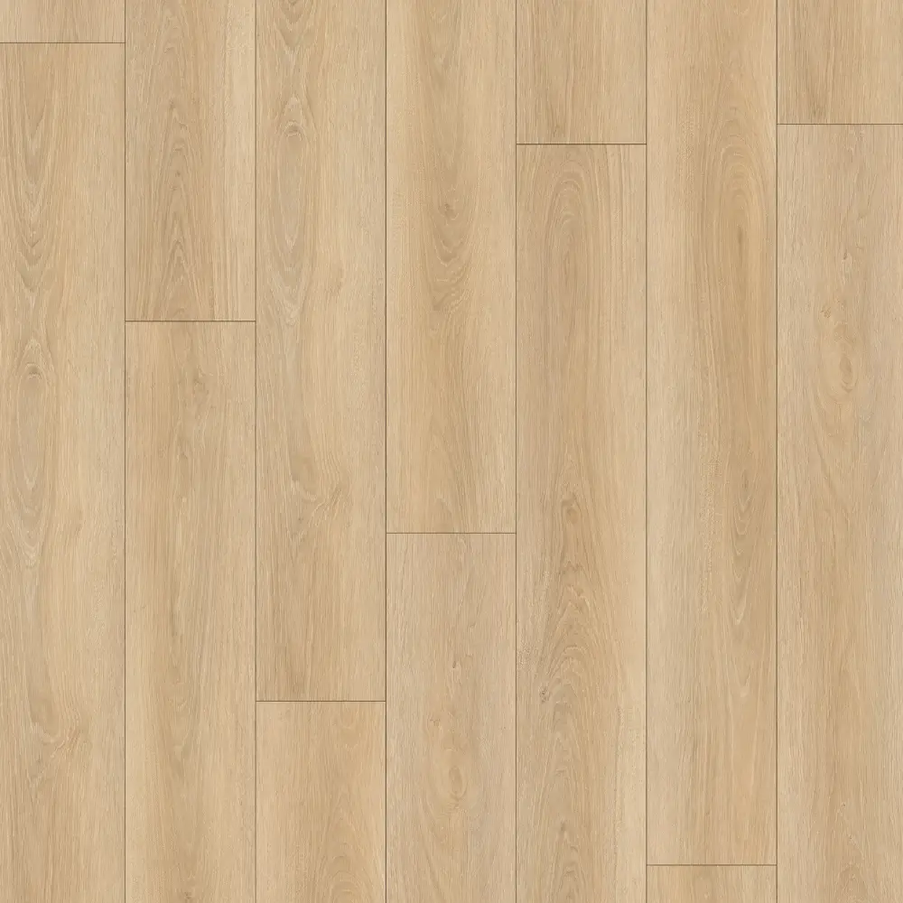 CasaPro 8mm SPC Flooring Warm Beige Wood Look Warm beige wood-look 8mm SPC flooring plank pattern