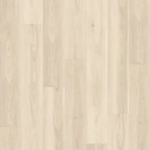 Cream white wood-look 8mm SPC flooring plank pattern