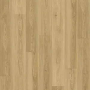 Golden natural oak-look 8mm SPC flooring plank pattern