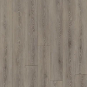 Taupe gray wood-look 8mm SPC flooring plank pattern