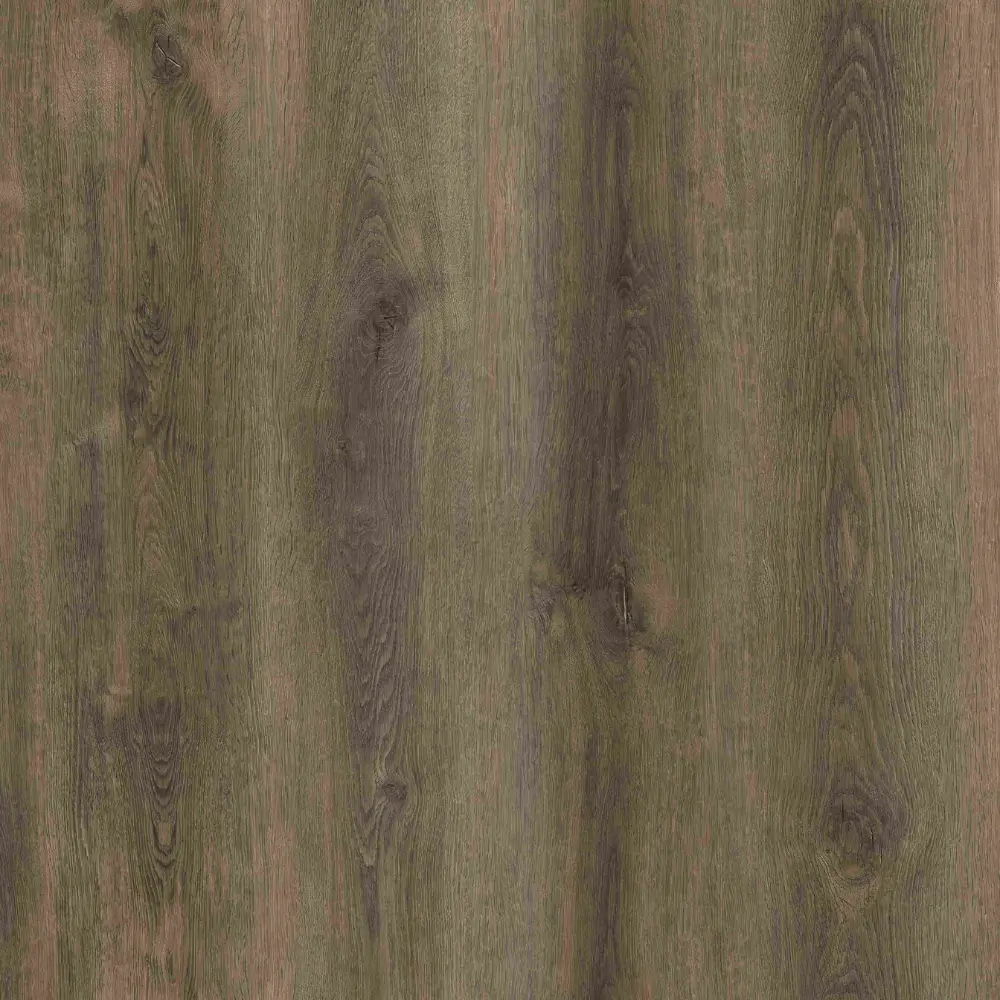 Newport 7mm waterproof SPC vinyl plank flooring in muted taupe gray wood look