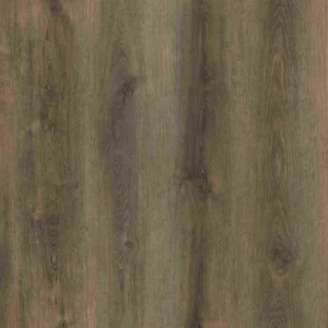 Paris waterproof SPC vinyl plank flooring in muted olive gray wood look