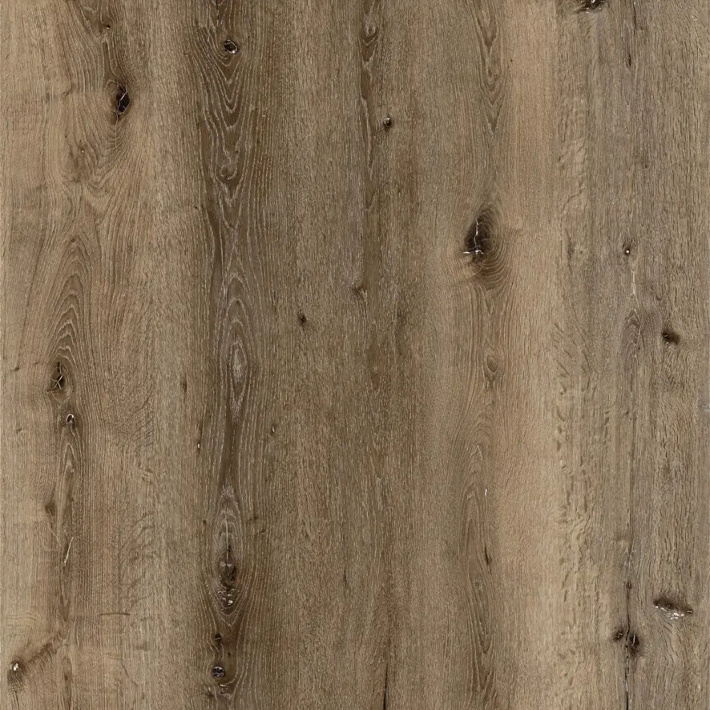Rome waterproof SPC vinyl plank flooring in light greige wood look