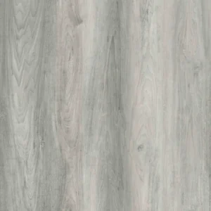 Sahara 7mm waterproof SPC vinyl plank flooring in light silver gray wood look