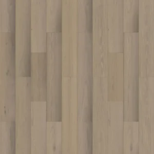 Whispering White 14mm European oak engineered wood flooring in a light neutral tone